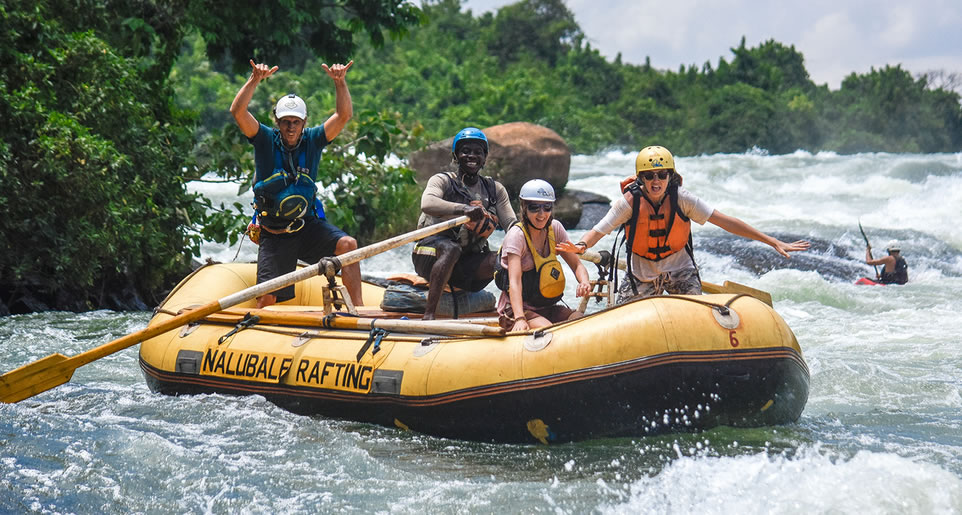 White Water rafting in Jinja - Uganda